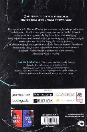 Dwór skrzydeł i zguby. Dwór cierni i róż (Tom 3) - Sarah J. Maas [KSIĄŻKA]