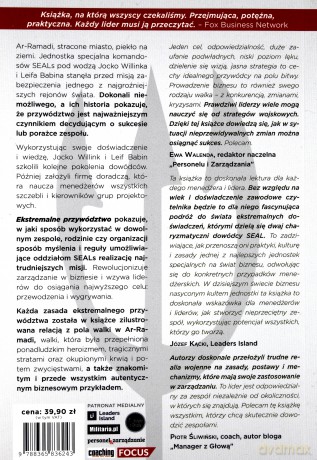 Ekstremalne przywództwo. Elitarne taktyki Navy Seals w zarządzaniu - Jocko Willink [KSIĄŻKA]