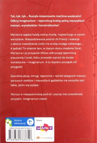 Gildia wynalazców. Imaginarium (Tom 1) - Agnieszka Stelmaszyk [KSIĄŻKA]