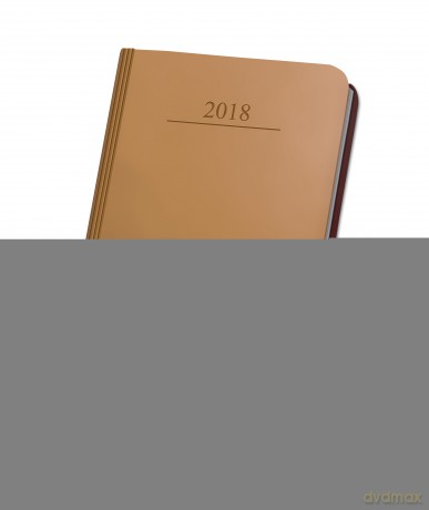 Kalendarz 2018 A5 soft mokka [KALENDARZ]
