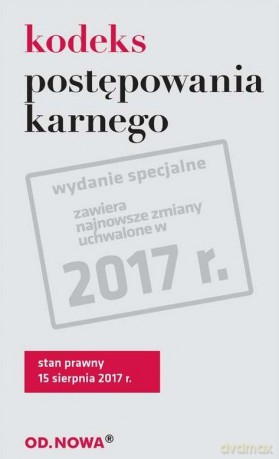 Kodeks postępowania karnego 08 2017 - Lech Krzyżanowski [KSIĄŻKA]