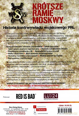 Krótsze ramię Moskwy. Historia kontrwywiadu wojskowego PRL - Lech Kowalski [KSIĄŻKA]