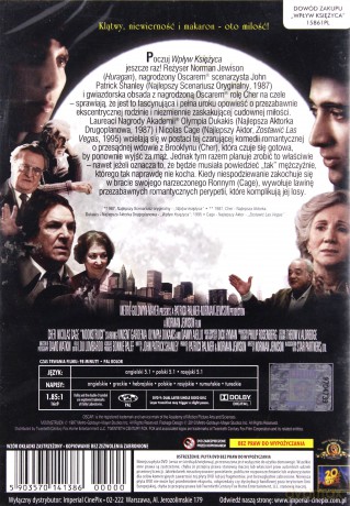 Wpływ księżyca (polski lektor) [DVD]