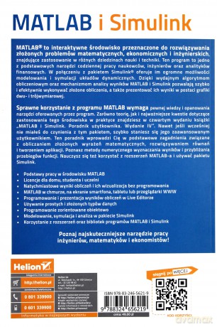 Matlab i simulink. Poradnik użytkownika - Bogumiła Mrozek [KSIĄŻKA]
