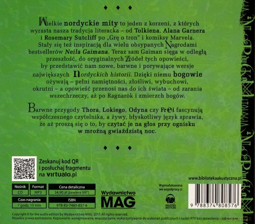 Mitologia Nordycka - Neil Gaiman [AUDIOBOOK]