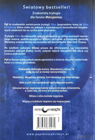 Pył silos (Tom 3) - Hugh Howey [KSIĄŻKA]