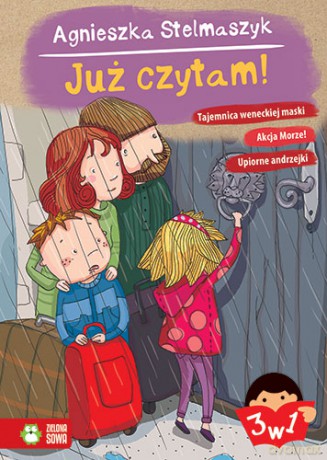 Tajemnica weneckiej maski. Akcja Morze. Upiorne Andrzejki. Już czytam - Agnieszka Stelmaszyk [KSIĄŻKA]