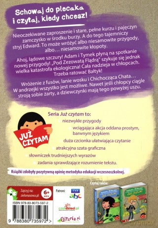 Tajemnica weneckiej maski. Akcja Morze. Upiorne Andrzejki. Już czytam - Agnieszka Stelmaszyk [KSIĄŻKA]