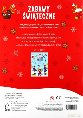 Zabawy świąteczne [KSIĄŻKA]