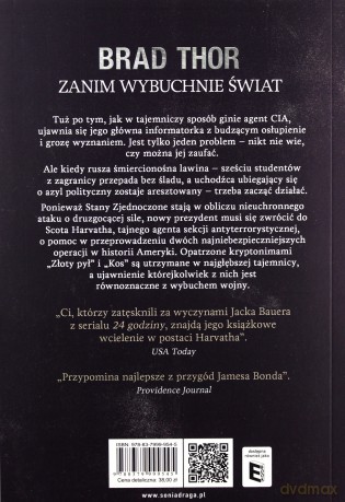 Zanim wybuchnie świat - Brad Thor [KSIĄŻKA]
