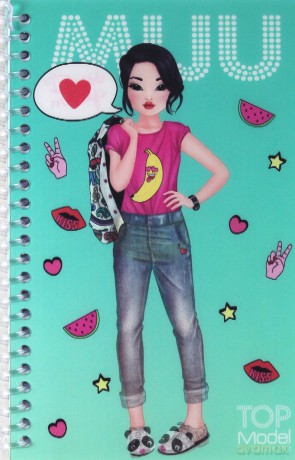 Zestaw dress me up z naklejkami topmodel 3D