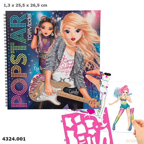 Zestaw popstar topmodel