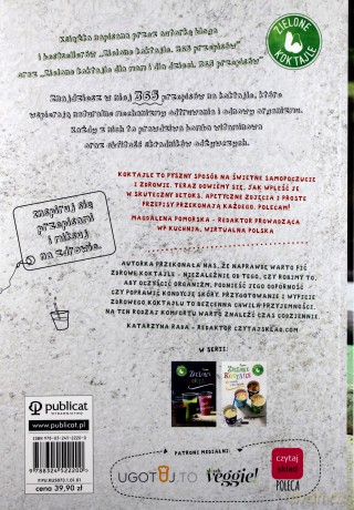 Zielone koktajle detoks. 365 przepisów [KSIĄŻKA]