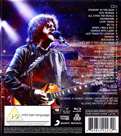 Jeff Lynne's ELO: Jeff Lynne's ELO - Wembley or Bust [Blu-Ray]+[2CD]