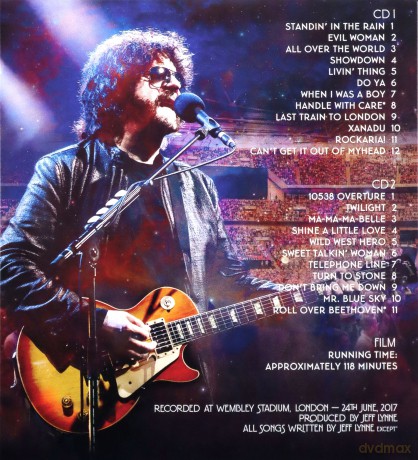 Jeff Lynne's ELO: Jeff Lynne's ELO - Wembley or Bust [DVD]+[2CD]