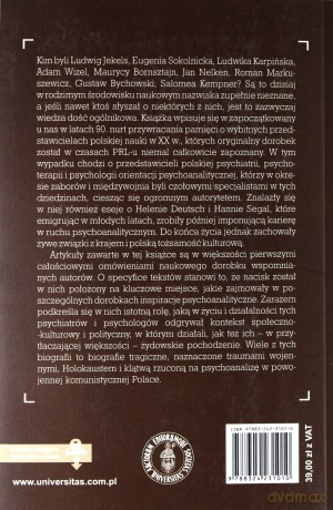 Przywracanie pamięci. Polscy psychiatrzy XX wieku orientacji psychoanalitycznej - Paweł Dybel [KSIĄŻKA]