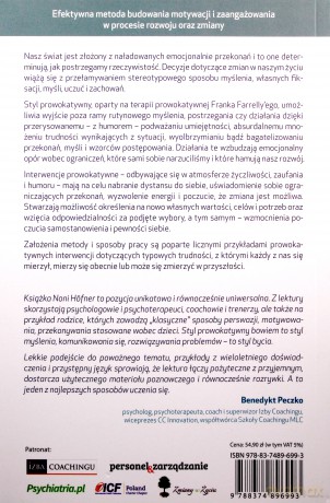 Styl prowokatywny w terapii i coachingu - Noni Höfner [KSIĄŻKA]