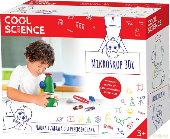 COOL SCIENCE Mikroskop 30x