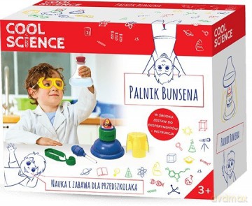 COOL SCIENCE Palnik Bunsena Zabawa dla Przedszkolaka