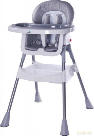 Krzesełko do karmienia Pop Grey