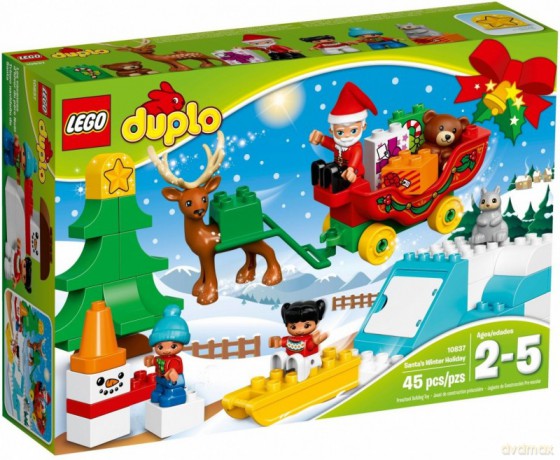LEGO Duplo Zimowe ferie Świętego Mikołaja (10837) [KLOCKI]