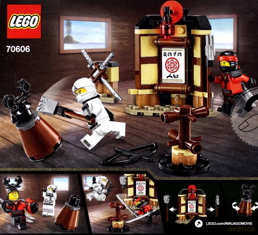 LEGO Ninjago - Szkolenie Spinjitzu (70606) [KLOCKI]