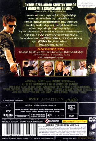 Święci z Bostonu 2: Dzień Wszystkich Świętych [DVD]