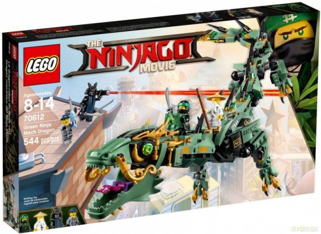 LEGO Ninjago Mechaniczny smok zielonego ninja (70612) [KLOCKI]