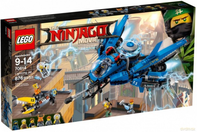 LEGO Ninjago Odrzutowiec Błyskawica (70614) [KLOCKI]