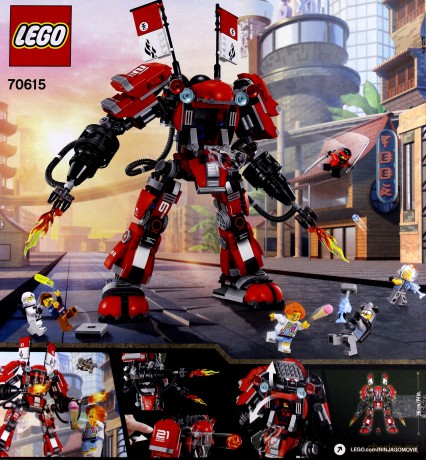 LEGO Ninjago Ognisty robot (70615) [KLOCKI]