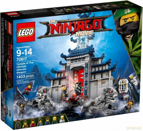 LEGO Ninjago Świątynia broni ostatecznej (70617) [KLOCKI]