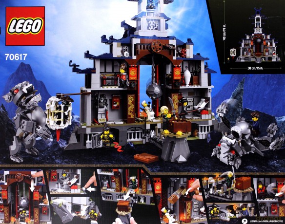 LEGO Ninjago Świątynia broni ostatecznej (70617) [KLOCKI]
