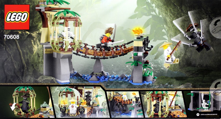 LEGO Ninjago Upadek Mistrza (70608) [KLOCKI]