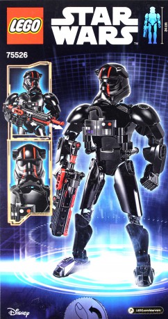 LEGO Star Wars Elitarny pilot myśliwca TIE (Gwiezdne Wojny) (75526) [KLOCKI]