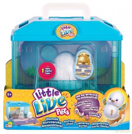 Little Live Pets Kurczaczek z domkiem [FIGURKA]