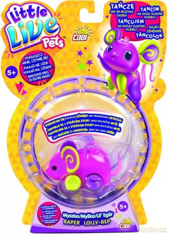 Little Live Pets Myszka Raper [FIGURKA]