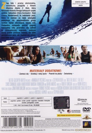 Błękitna głębia 2: Rafa [DVD]