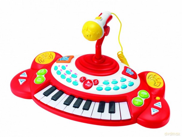 Pianinko z mikrofonem