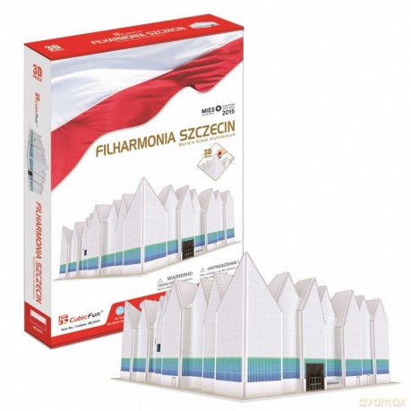 Puzzle 3D Filharmonia Szczecińska 98 elementów [PUZZLE]
