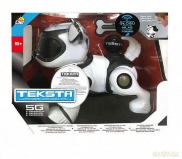 Teksta Robopiesek sterowany głosem, black [FIGURKA]