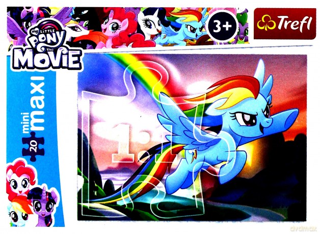 TREFL 20 el. miniMAXI - Magia kucyków My Little Pony (56007) [PUZZLE]