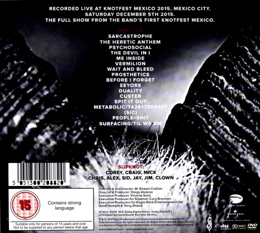 Slipknot: Day Of The Gusano [DVD]+[CD]