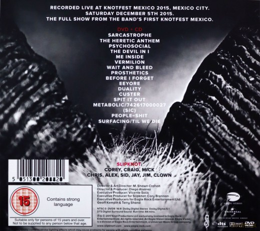 Slipknot: Day Of The Gusano [DVD]+[CD]