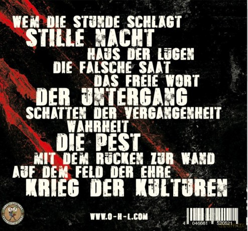 Ohl: Der Feind Meines Feindes [CD]