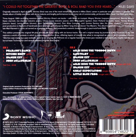 Miles Davis: Bitches Brew [2CD]