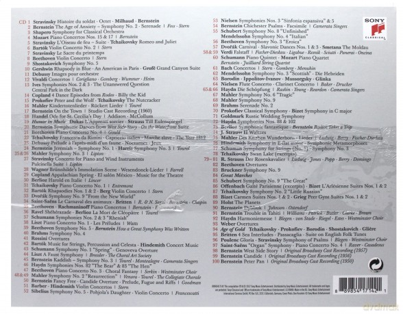 Leonard Bernstein: Leonard Bernstein Remastered [100CD]