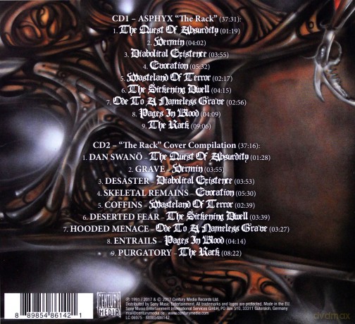 Asphyx: The Rack (Anniversary Edition) [2CD]