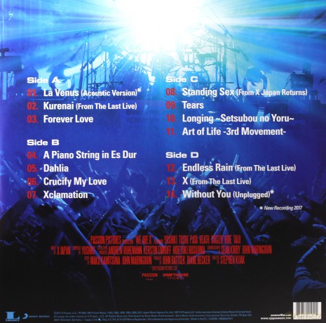 We Are X soundtrack (X Japan) (Blue jacket version) [2xWinyl]
