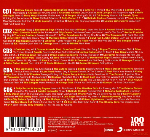 100 Hits - Car Songs [5CD]
