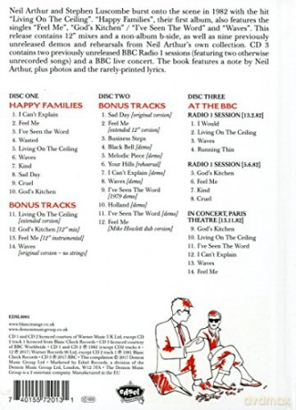 Blancmange: Happy Families [3CD]